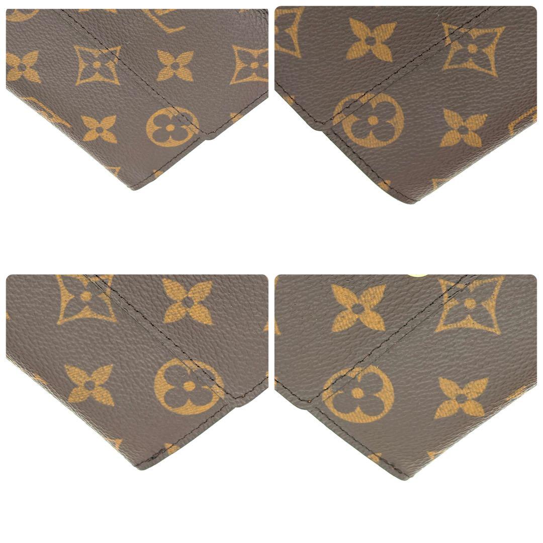 【新型 希少】ルイヴィトン ポルトフォイユ エリーズ モノグラム 三つ折り財布