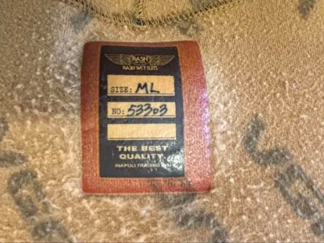 セミドライ　RASH ウェットスーツ　ピルグリム　ALL3ミリ