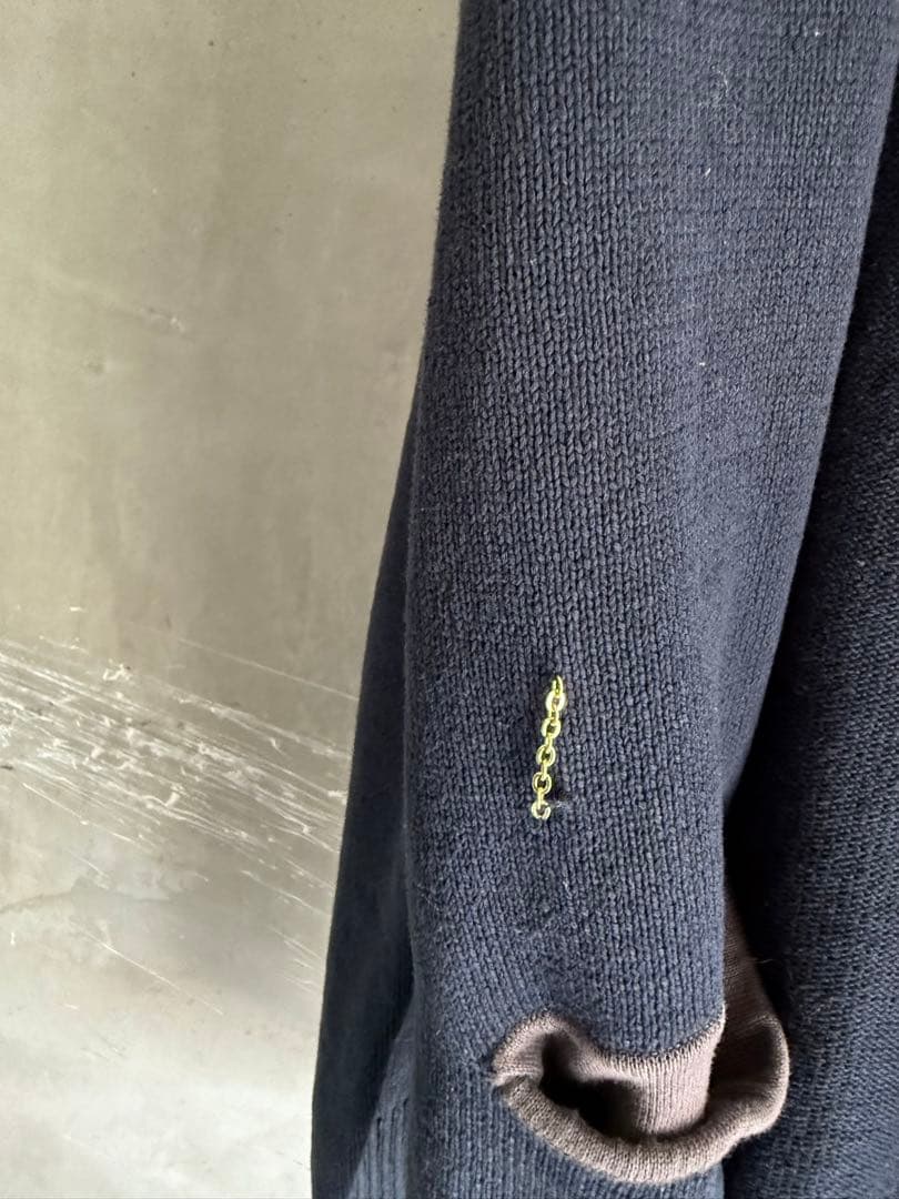 トップス Kolor 17SS Archive Side Belted Cardigan