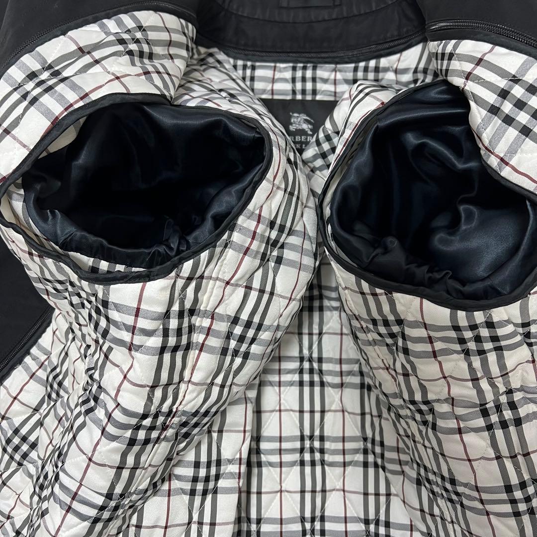 バーバリー ブラックレーベル✨️トレンチコート　キルティングライナー　ノバチェック