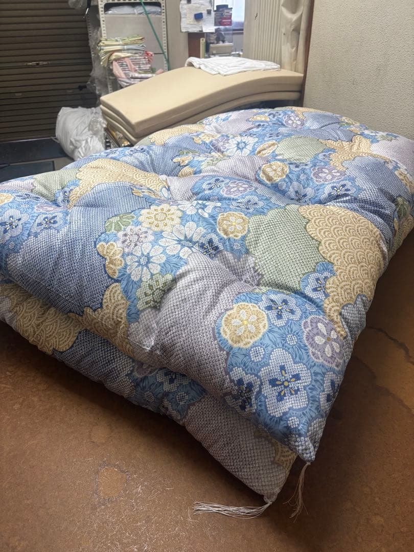 ダブル敷布団　綿布団　和布団　日本製