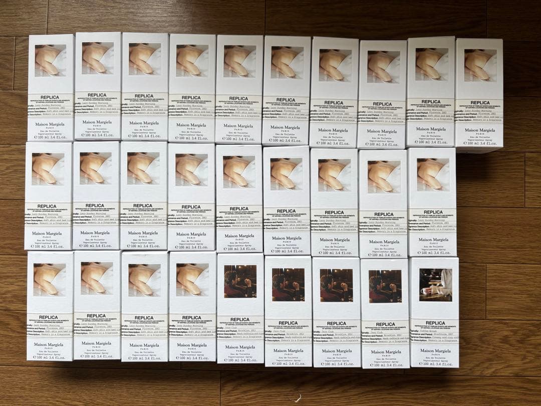 【香水空瓶】レイジーサンデーモーニング✖️23個　ジャズクラブ4個　コーヒー1個