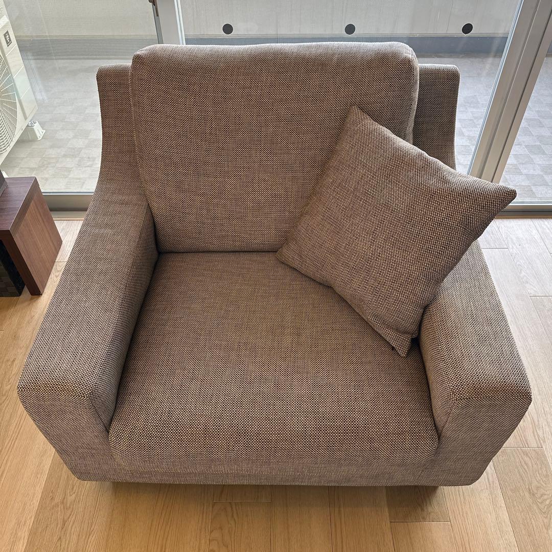 NOYES New Sugar Hi-Back 1人がけ ブラウン系