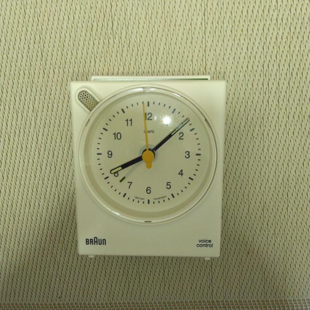 ブラウン　置き時計