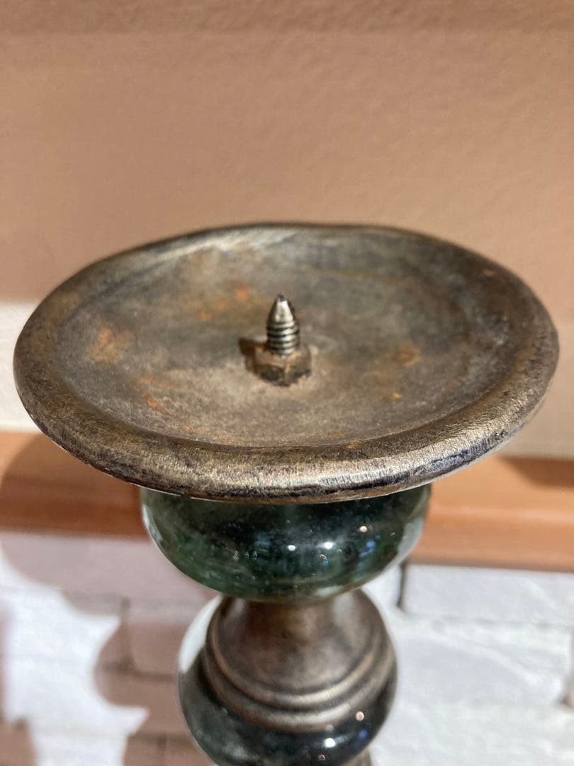 アンティーク　キャンドル立て　ローソク立て　キャンドルスタンド