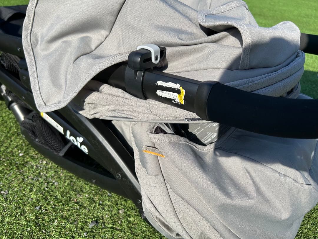 Joie 二人乗りベビーカー　グレー　折りたたみベビーカー