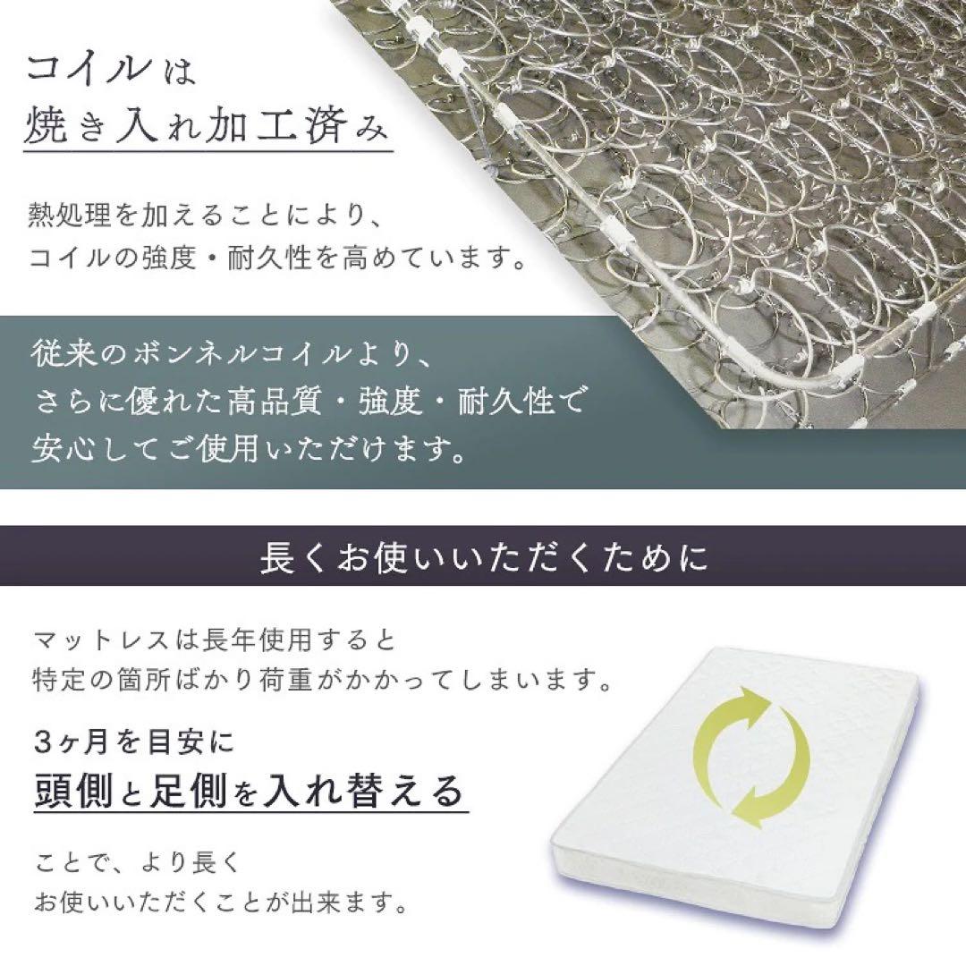 ベット マットレス ダブル 寝具 無印 ベッド ニトリ 睡眠 腰痛 体圧分散 新