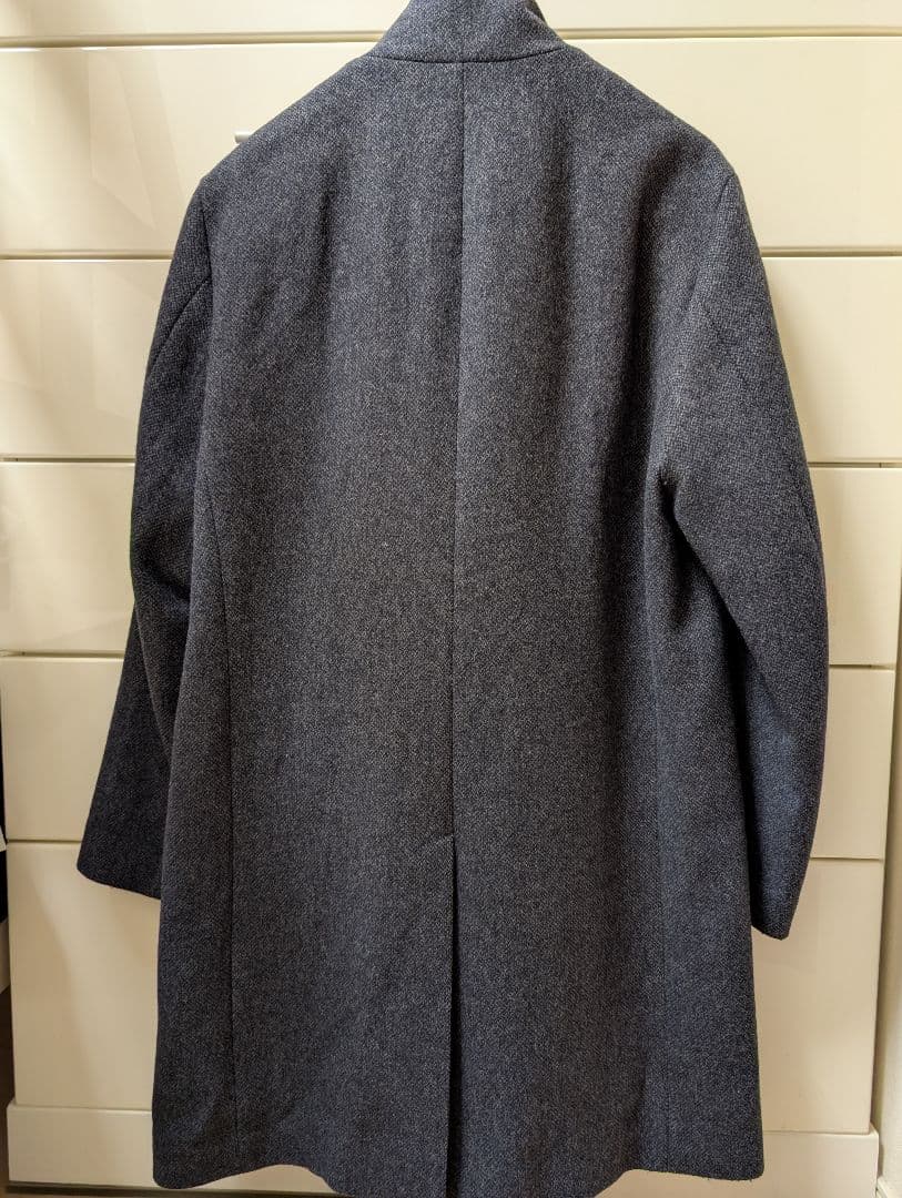 【スー太】Theory ステンカラーコート ネイビーS