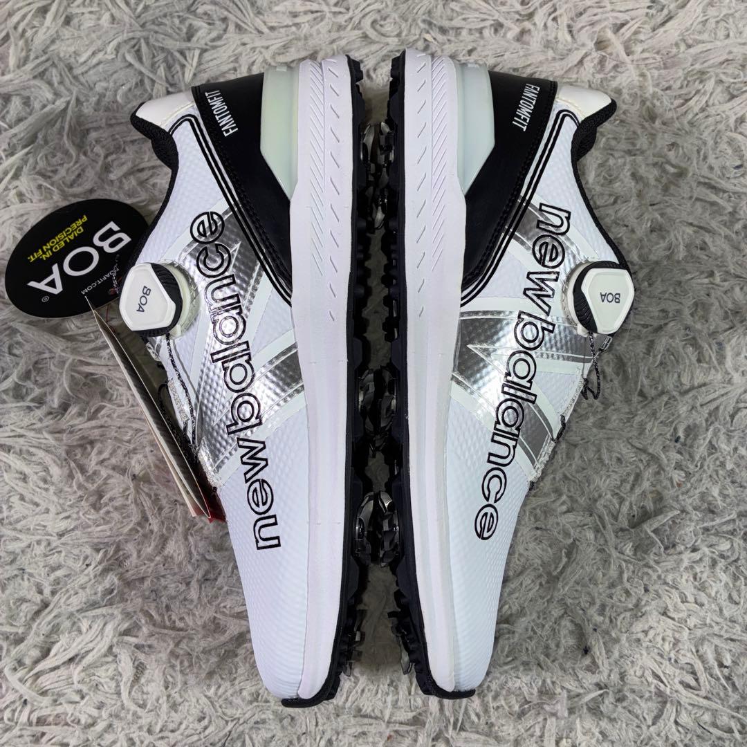 新品タグ付NEW BALANCEゴルフスパイクUGBF996X 24.5 BOA