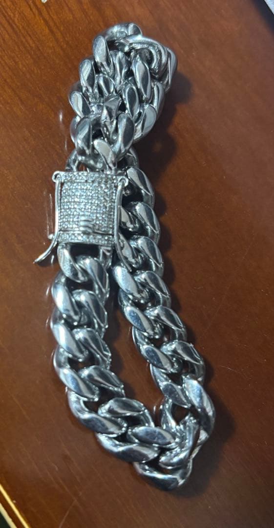 シルバー925 マイアミ ブレスレット14kGF AVALANCHE 喜平