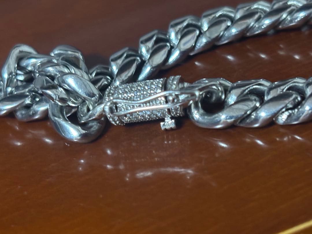 シルバー925 マイアミ ブレスレット14kGF AVALANCHE 喜平