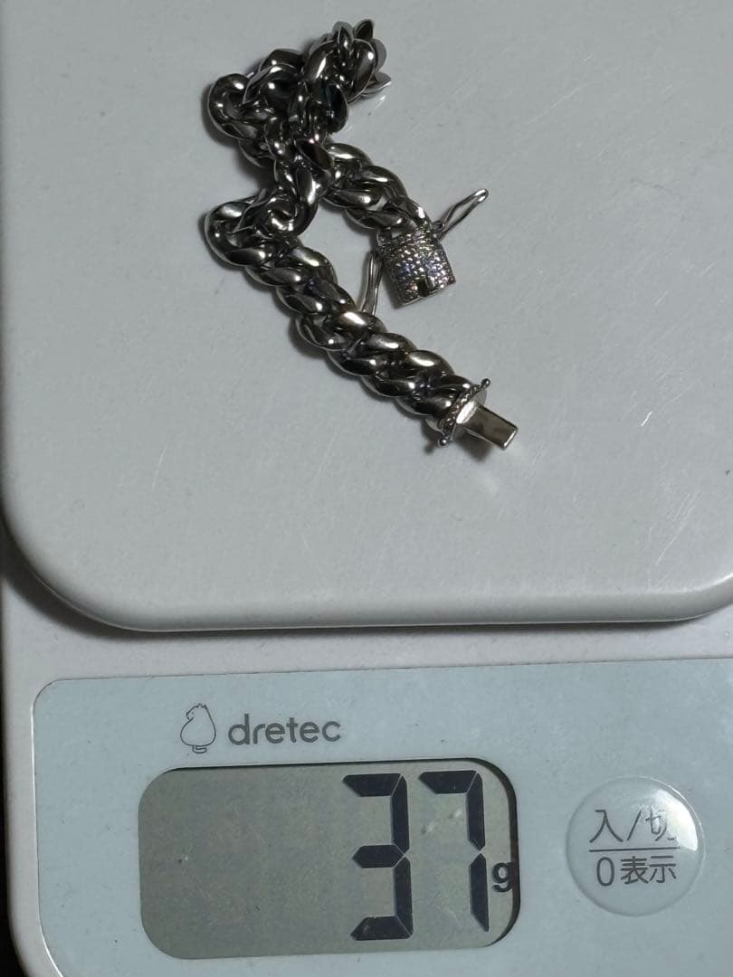 シルバー925 マイアミ ブレスレット14kGF AVALANCHE 喜平