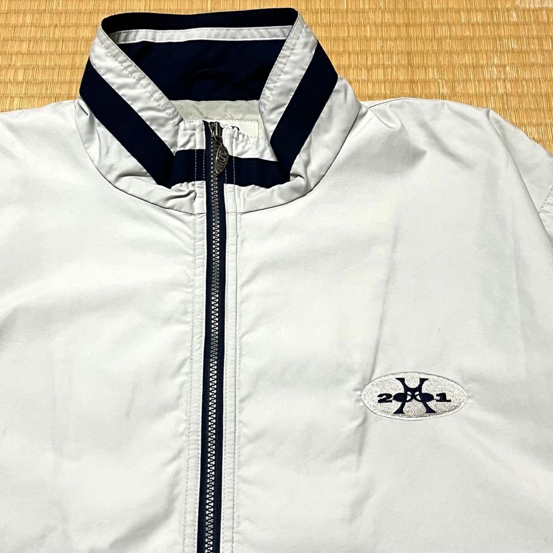 希少 ヴィンテージ ジャンボ尾崎 刺繍ロゴ ゴルフ ブルゾン XLサイズ