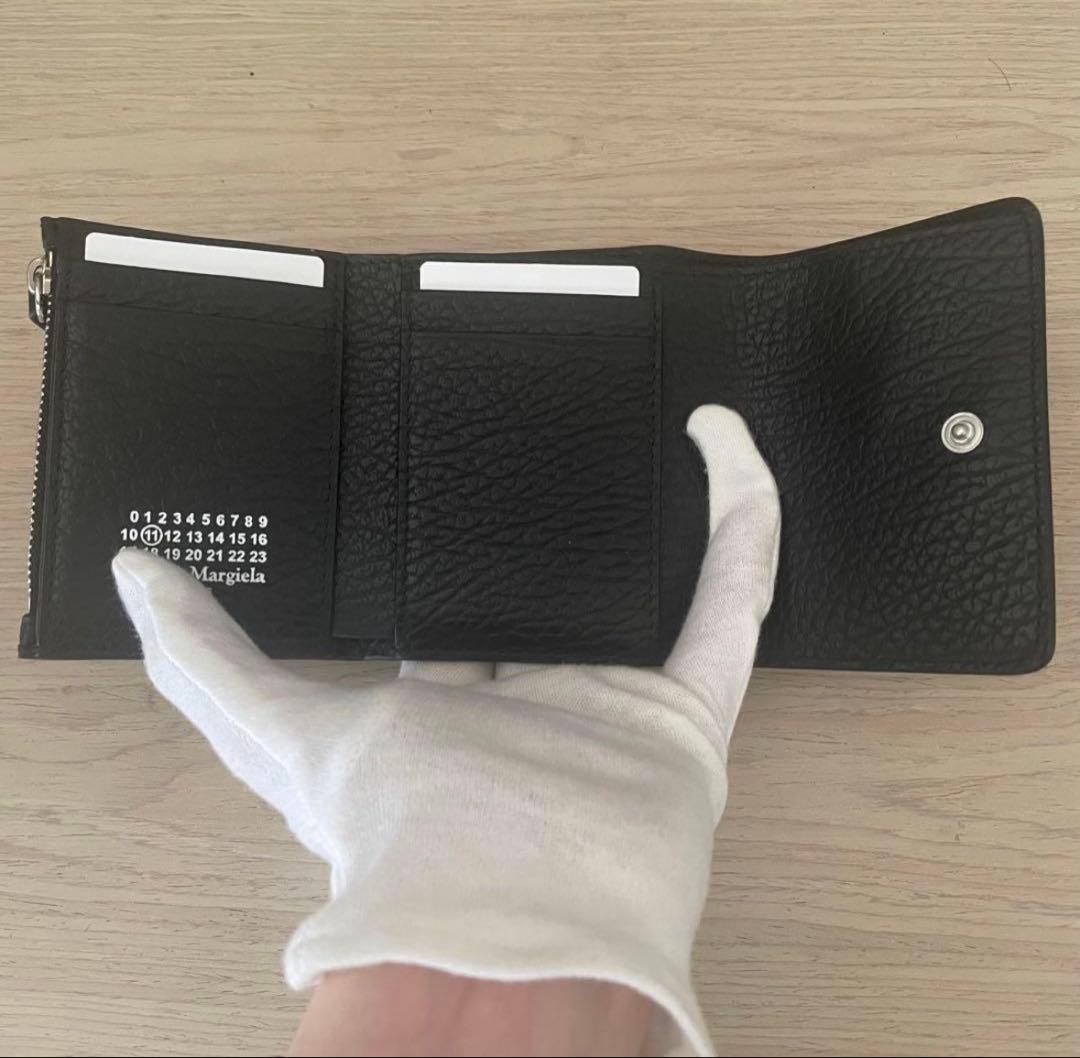 Maison Margiela マルジェラ レザー 三つ折り財布 4ステッチ
