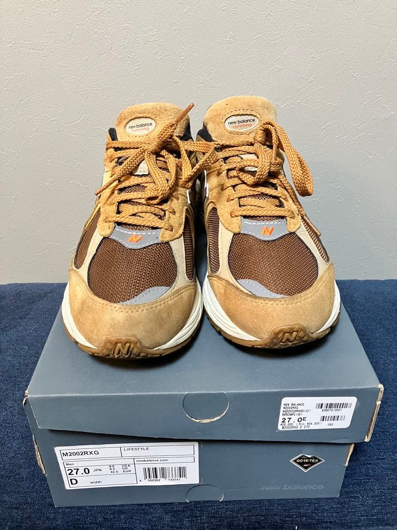 華*︎様 美品ニューバランス M2002RXG GORE-TEX Tobacco