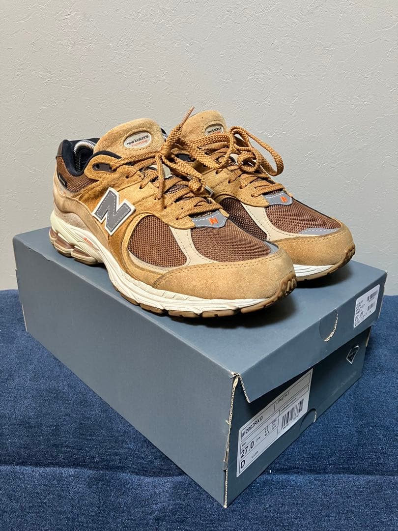 華*︎様 美品ニューバランス M2002RXG GORE-TEX Tobacco