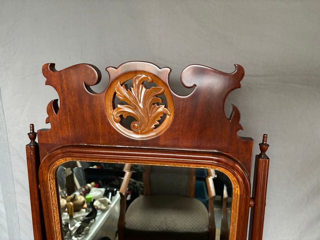 高級ドレッサー 鏡台 隠戸 58cm 11kg