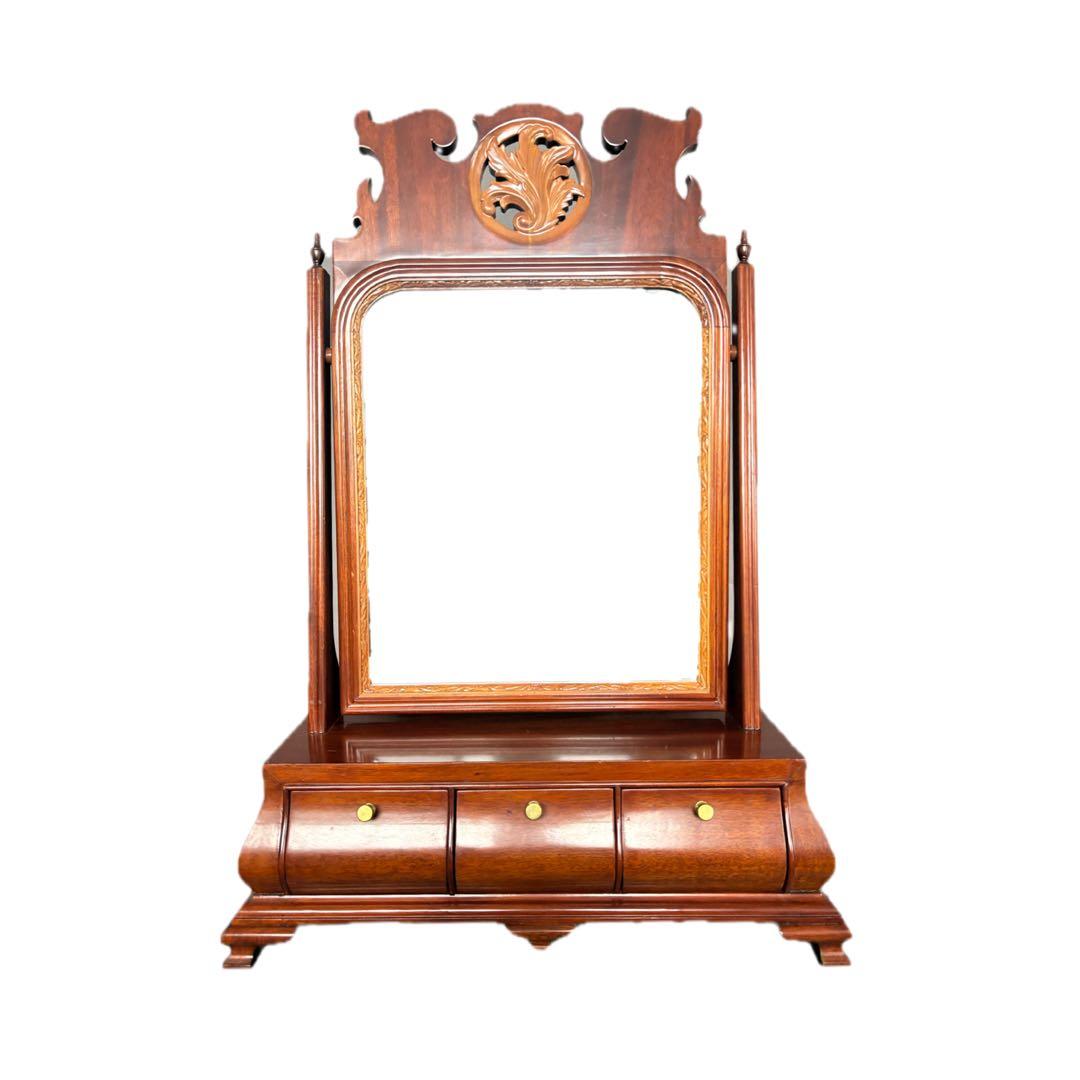 高級ドレッサー 鏡台 隠戸 58cm 11kg