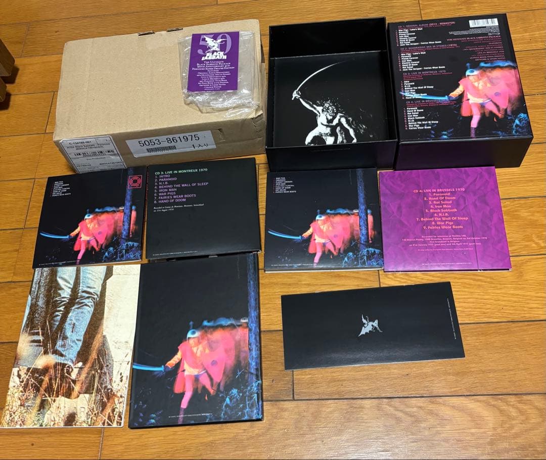 ブラック・サバス Paranoid Super Deluxe 4CD BOX