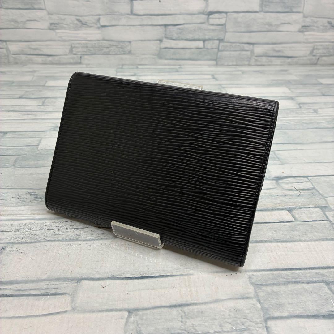 美品　50 LOUIS VUITTON ルイヴィトン　エピ　三つ折り財布