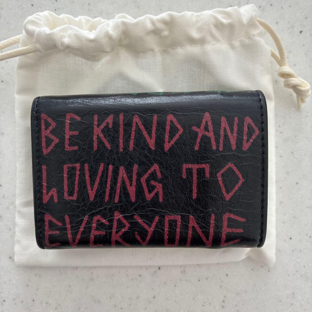 り様　希少✨ BALENCIAGA 三つメッセージプリント グラフィティ 正規品