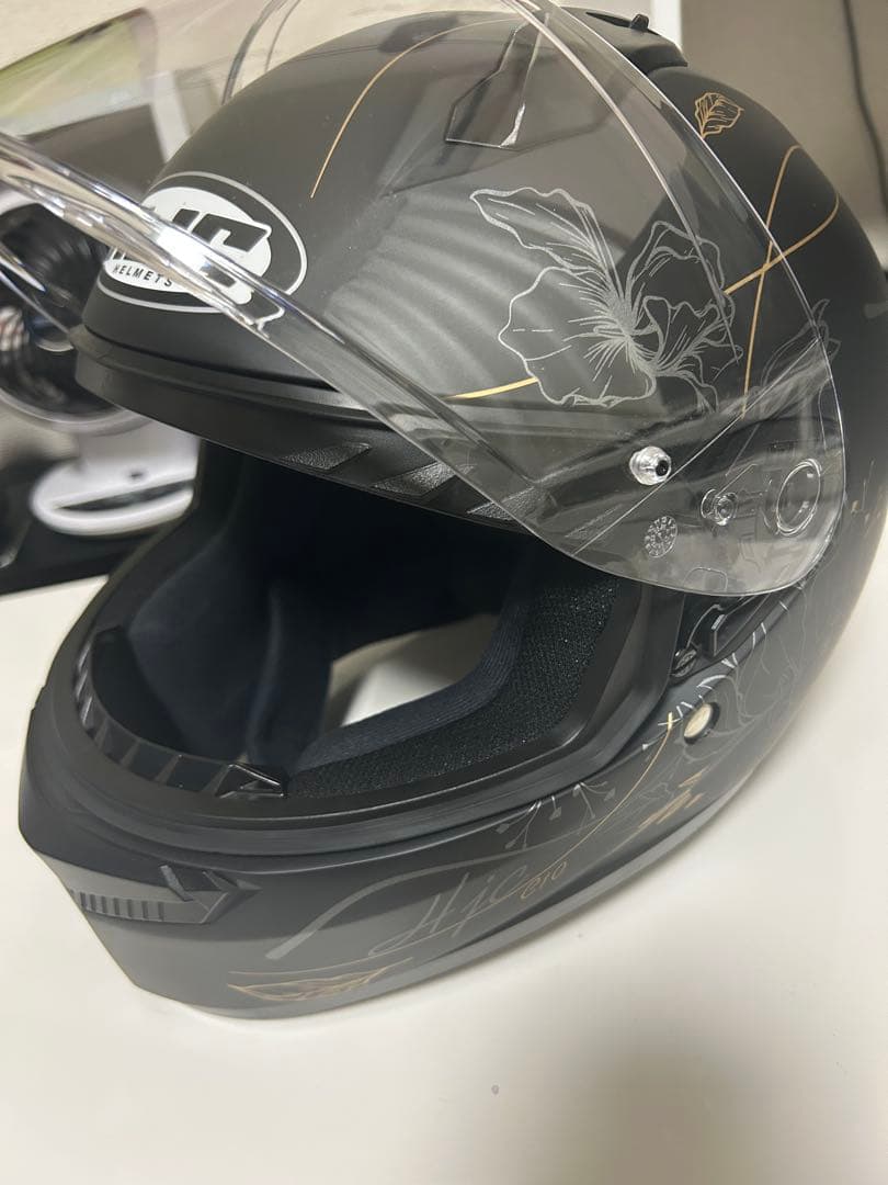 【HJC】フルフェイスヘルメット C10 BLACK L (58 - 59cm)