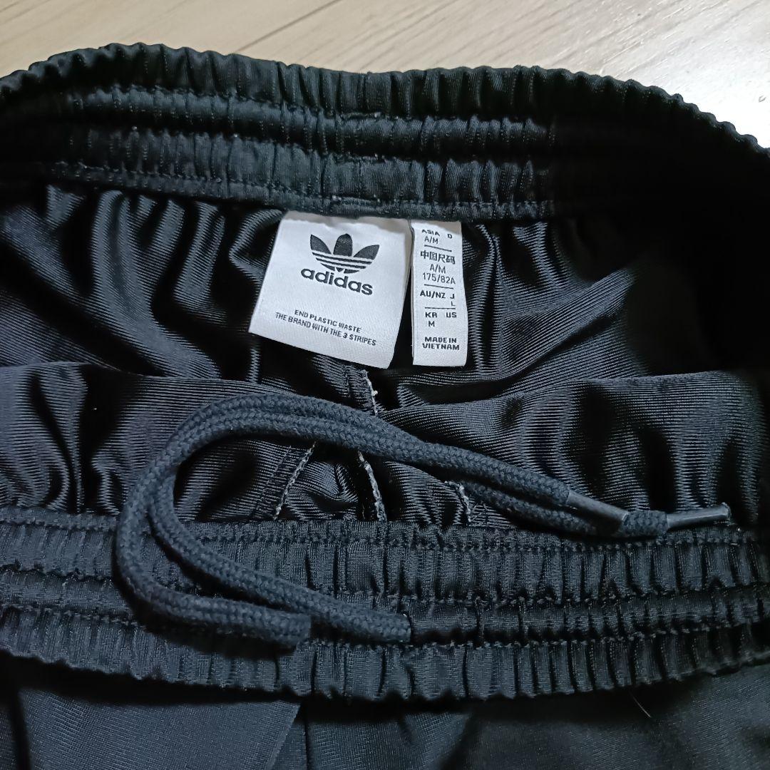 アディダス 黒 クラシックス アディブレイク スナップパンツ ジャージ メンズL