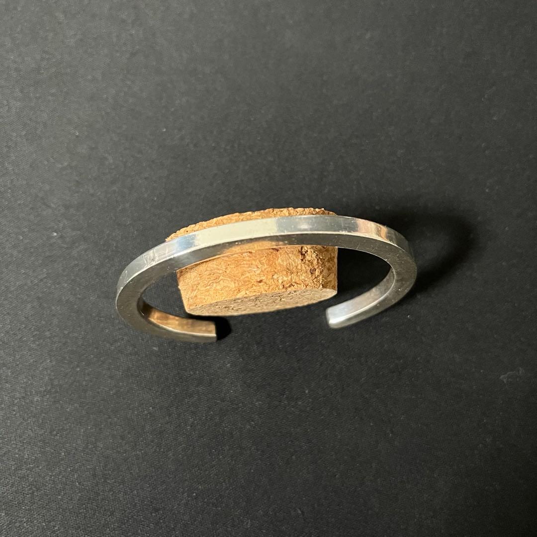 PUERTA DEL SOL/プエルタデルソル/バングル/シルバー950/無地