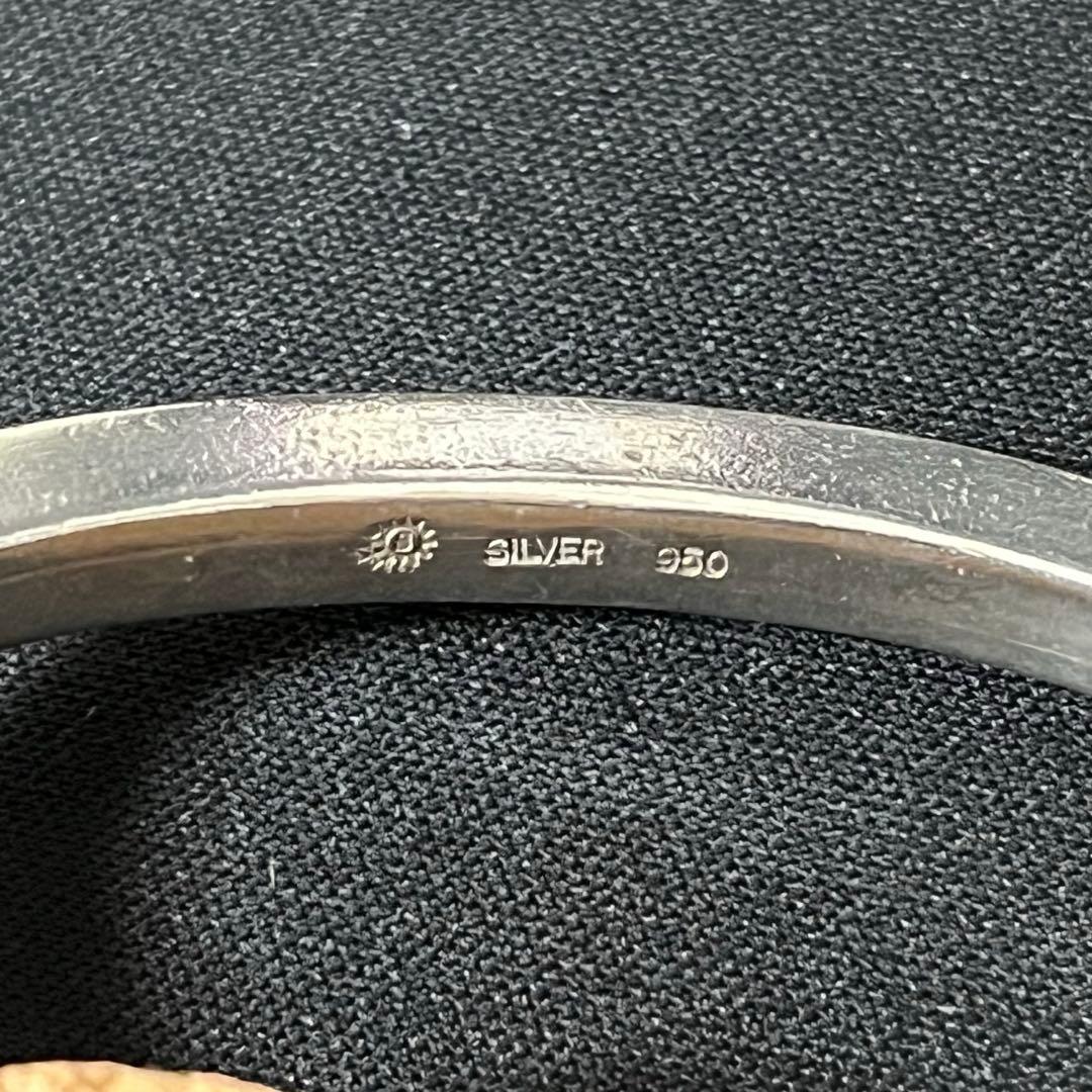 PUERTA DEL SOL/プエルタデルソル/バングル/シルバー950/無地