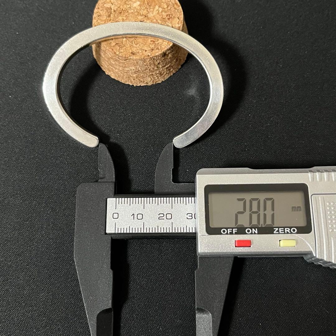 PUERTA DEL SOL/プエルタデルソル/バングル/シルバー950/無地