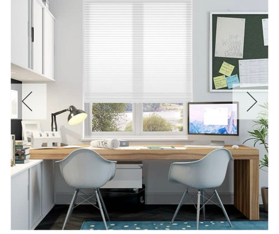 コードレス採光ハニカム　ブライトホワイト シェード