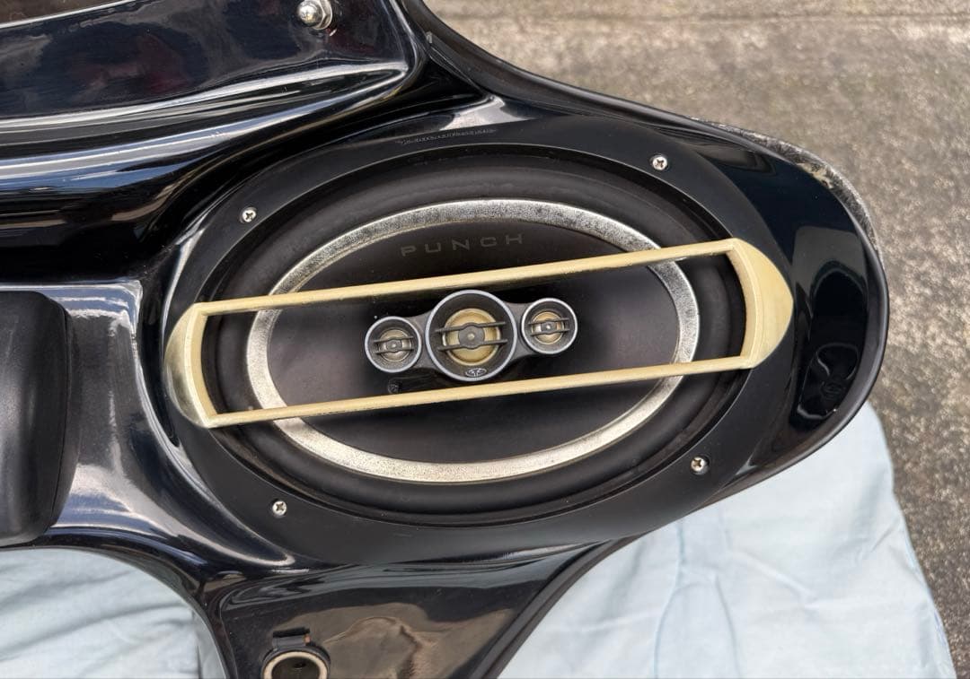 ハーレー　FLHR　ロードキング　ヤッコカウル　オーディオ付【値引可】