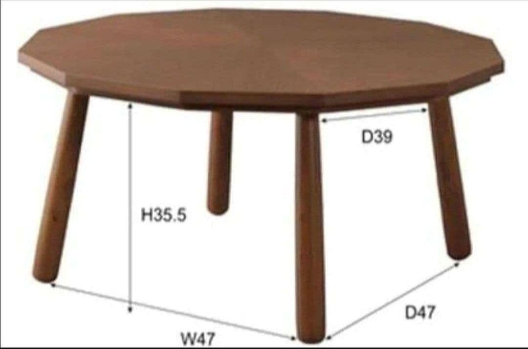 激安 こたつテーブル おしゃれ W80×D80×H39cm KT-110 新品