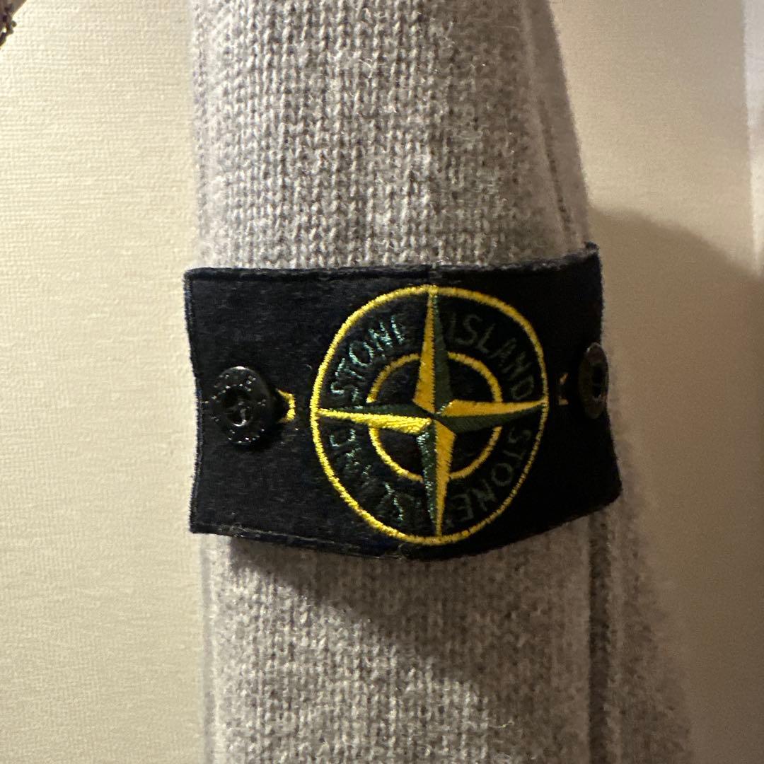 ストーンアイランド グレー カーディガン