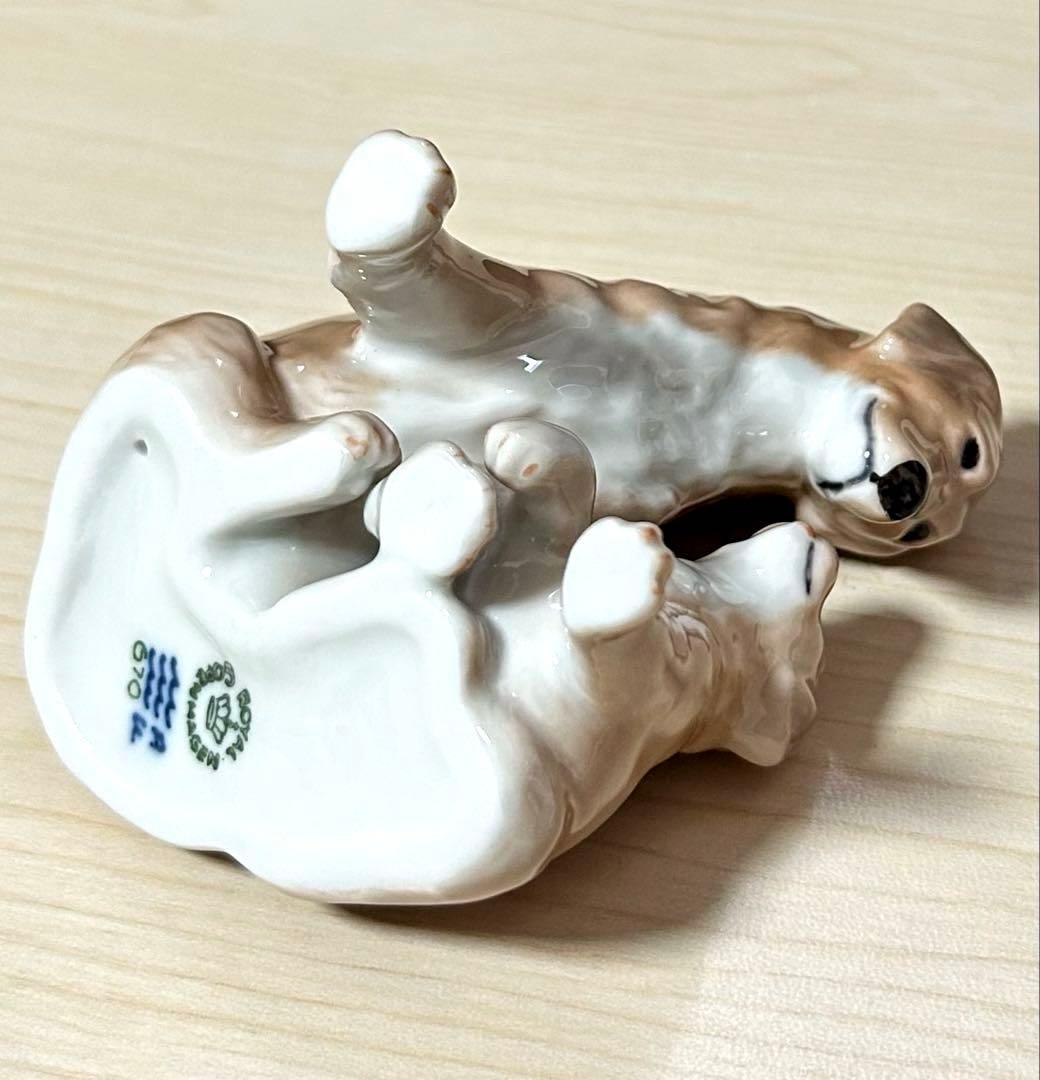 ロイヤルコペンハーゲン　ゴールデンレトリバー親子　フィギュリン　犬　※美品