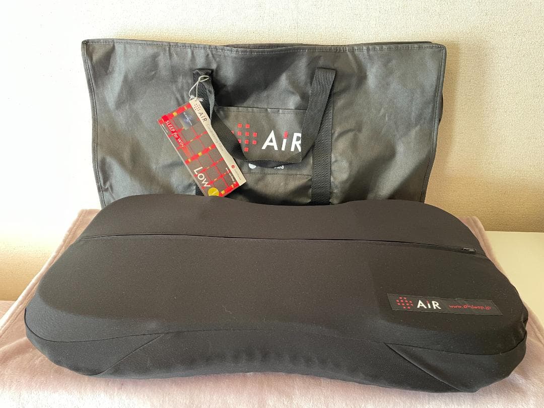 西川☆最高級枕 エアー4DX LOW ピロー ☆専用袋付き