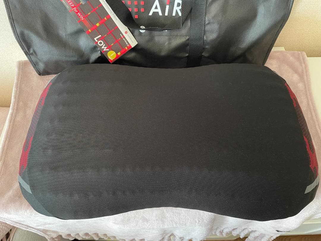 西川☆最高級枕 エアー4DX LOW ピロー ☆専用袋付き