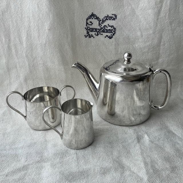 希少◆JAMES DEAKINシルバーティーセットサルグミンヌクリストフルポット