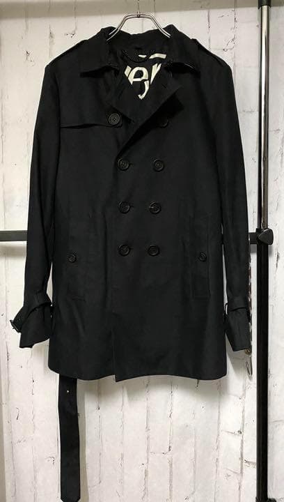 カリグラフィーBURBERRYPRORSUMランウェイ着用トレンチコートPコート