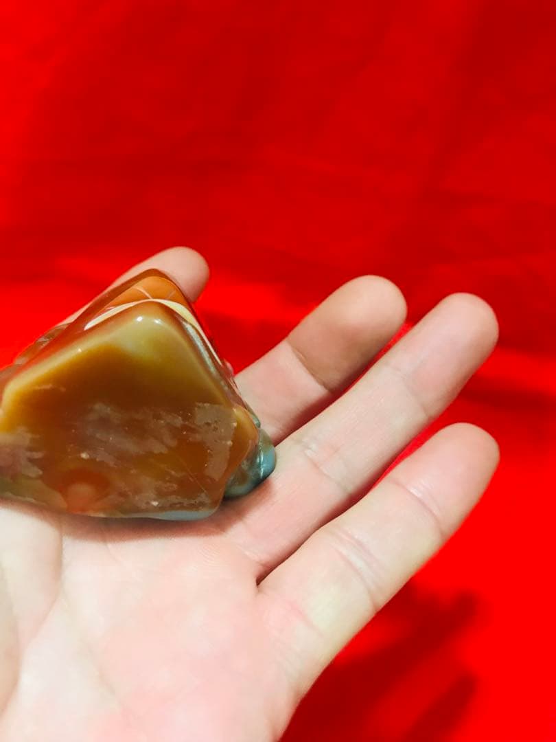 天然石 瑪瑙 鼻煙壺「花鳥」