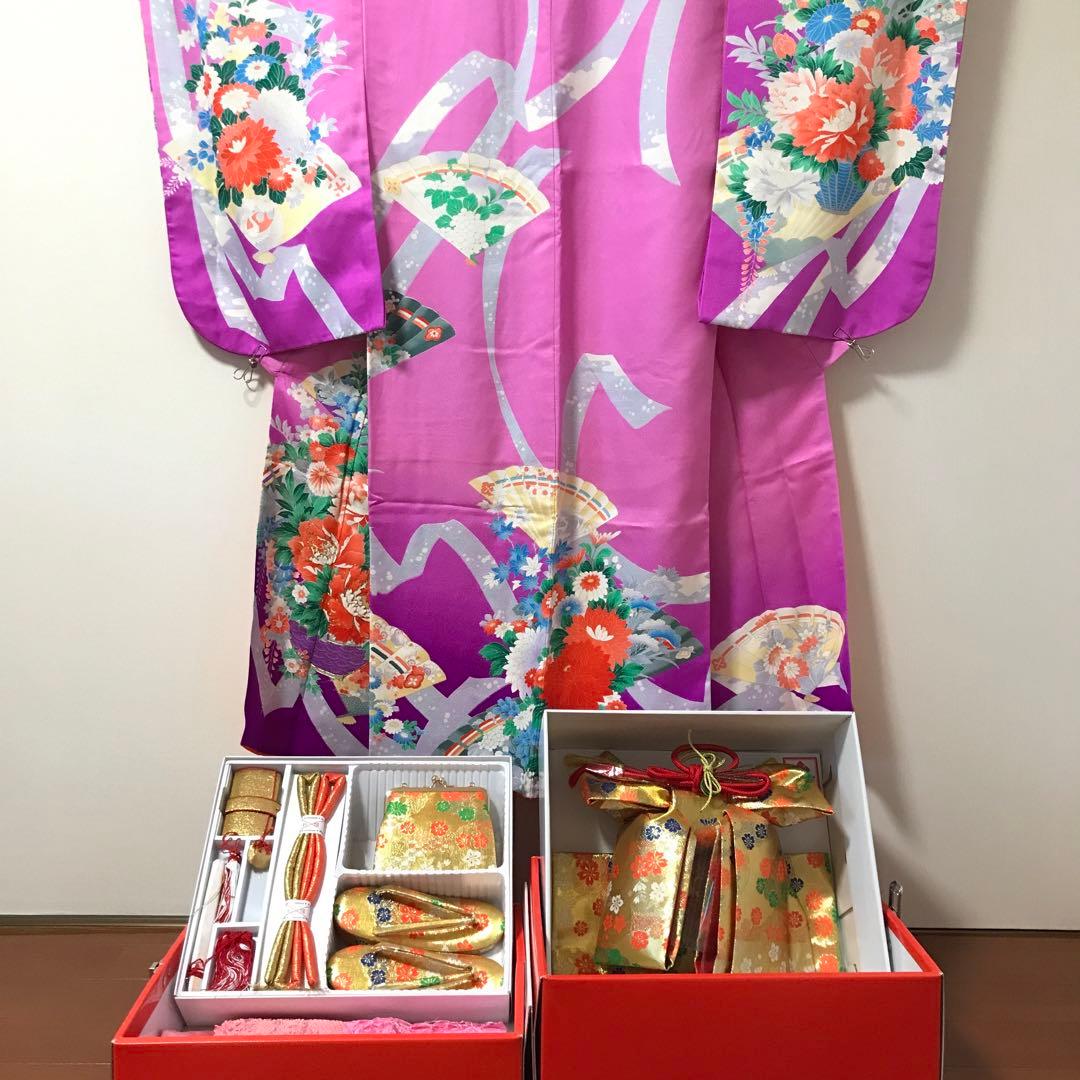 七五三　着物　正絹　西陣おくむら