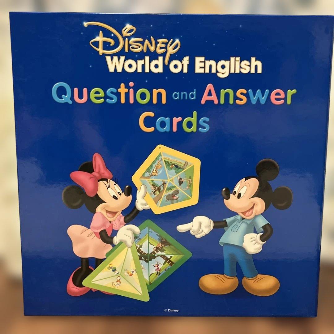 Q&Aカード　最新版　ディズニー英語　DWE