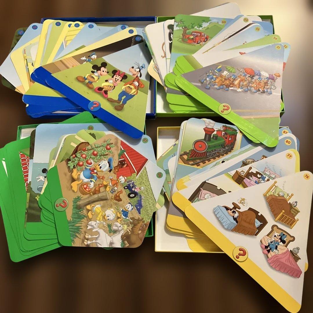 Q&Aカード　最新版　ディズニー英語　DWE