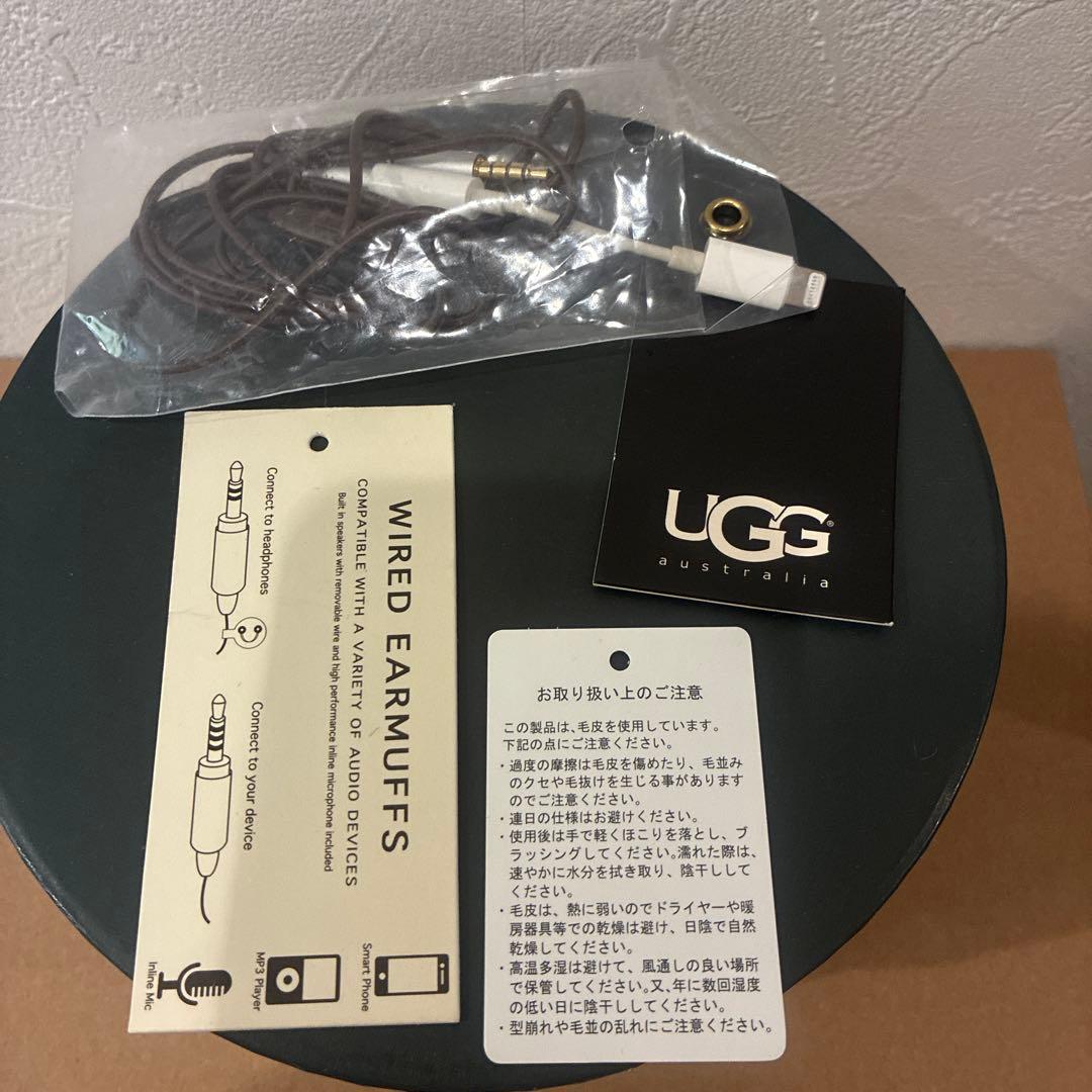 UGG ワイヤーイヤーマフ ベージュ