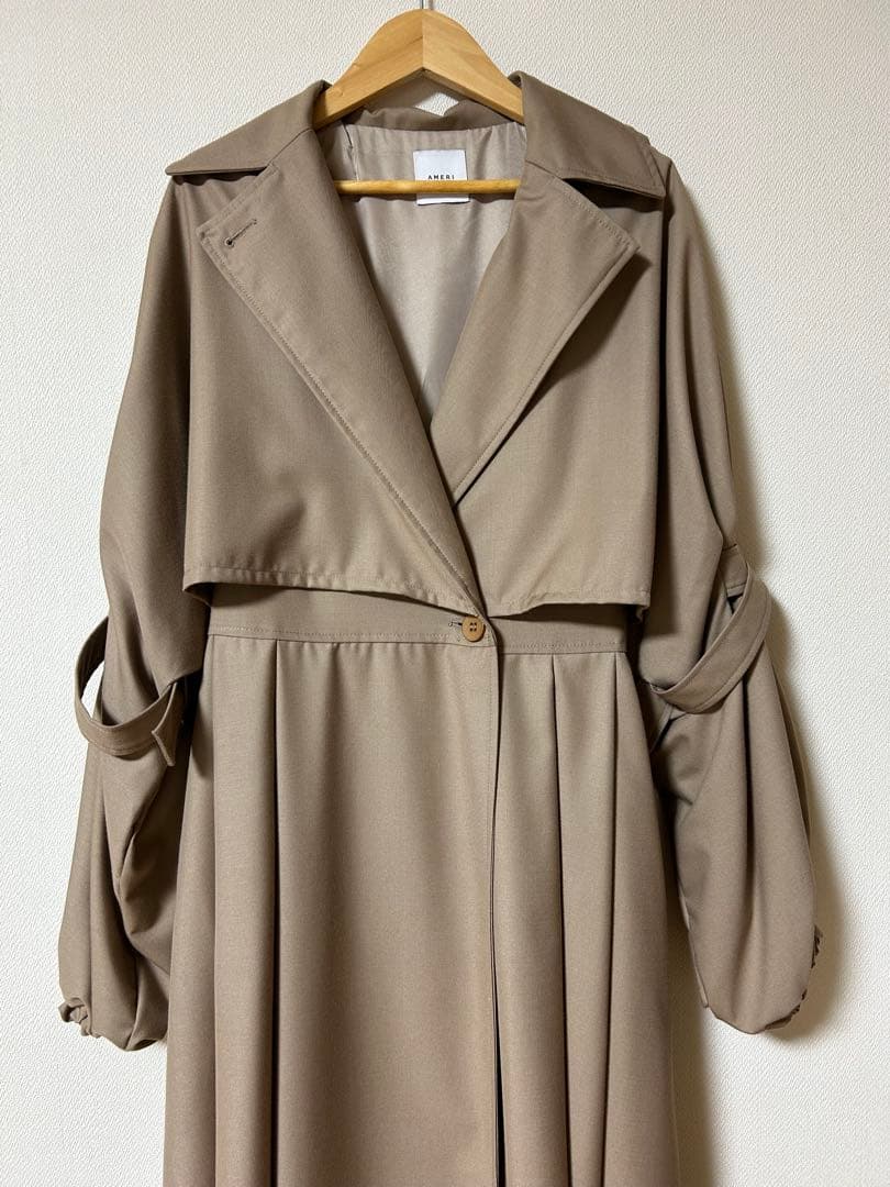 まーやん⭐︎美品　AMERI vintage ゴードスリーブ　トレンチコート