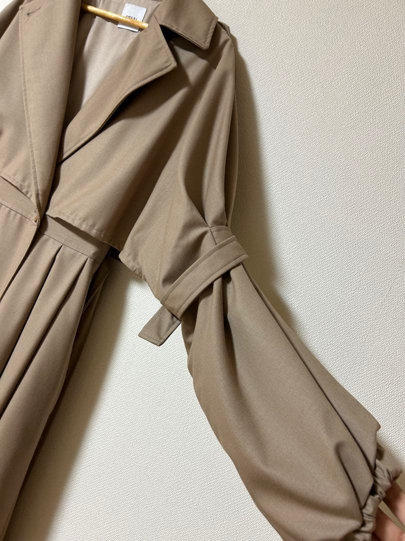 まーやん⭐︎美品　AMERI vintage ゴードスリーブ　トレンチコート