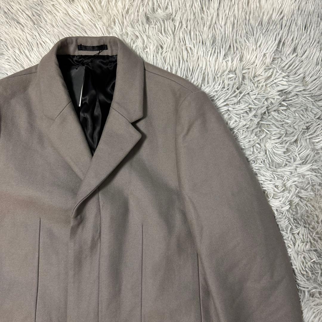 【新品】KNOTT MEN ノットメン メルトン チェスターコート 1サイズ