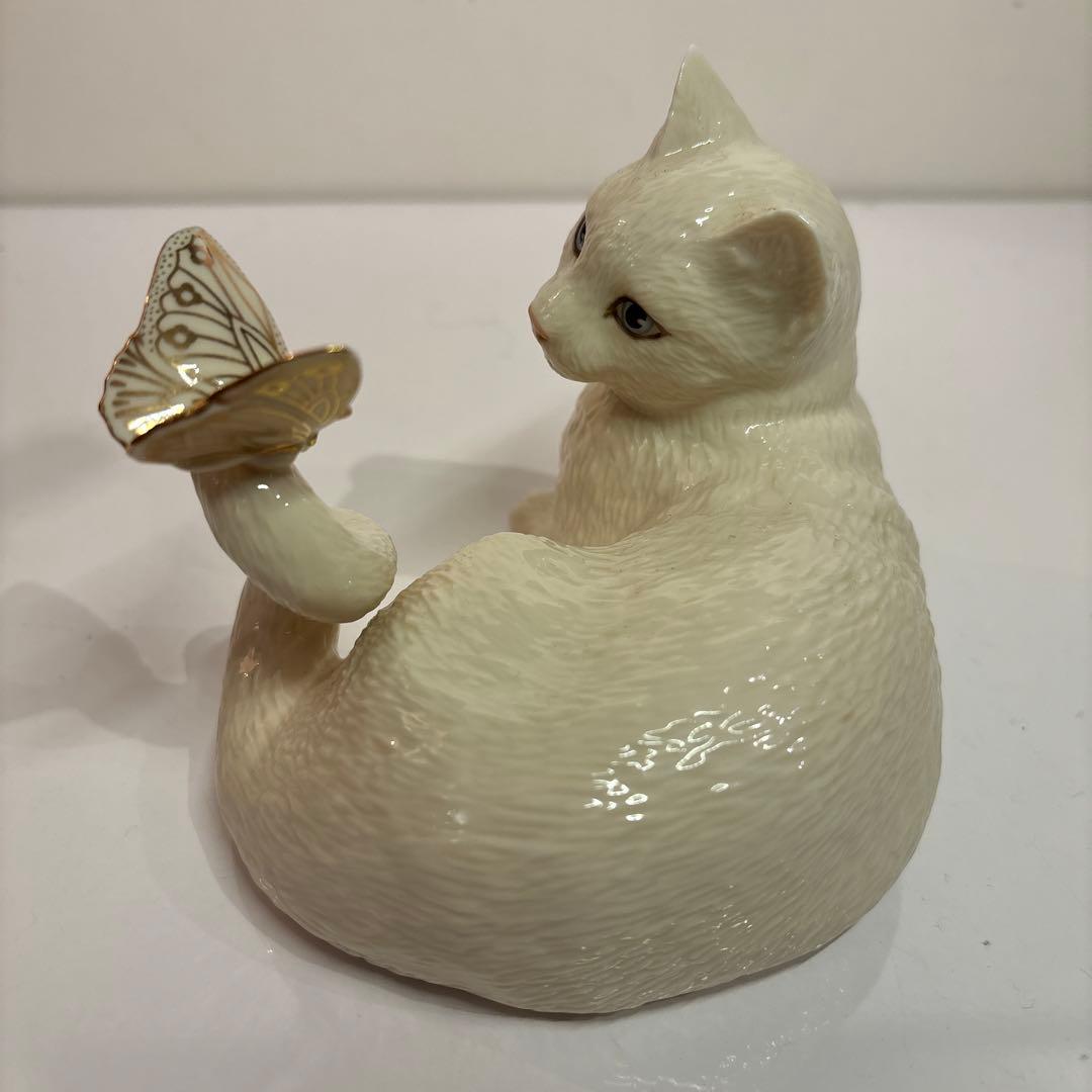 レノックス　lenox フィギュリン　猫