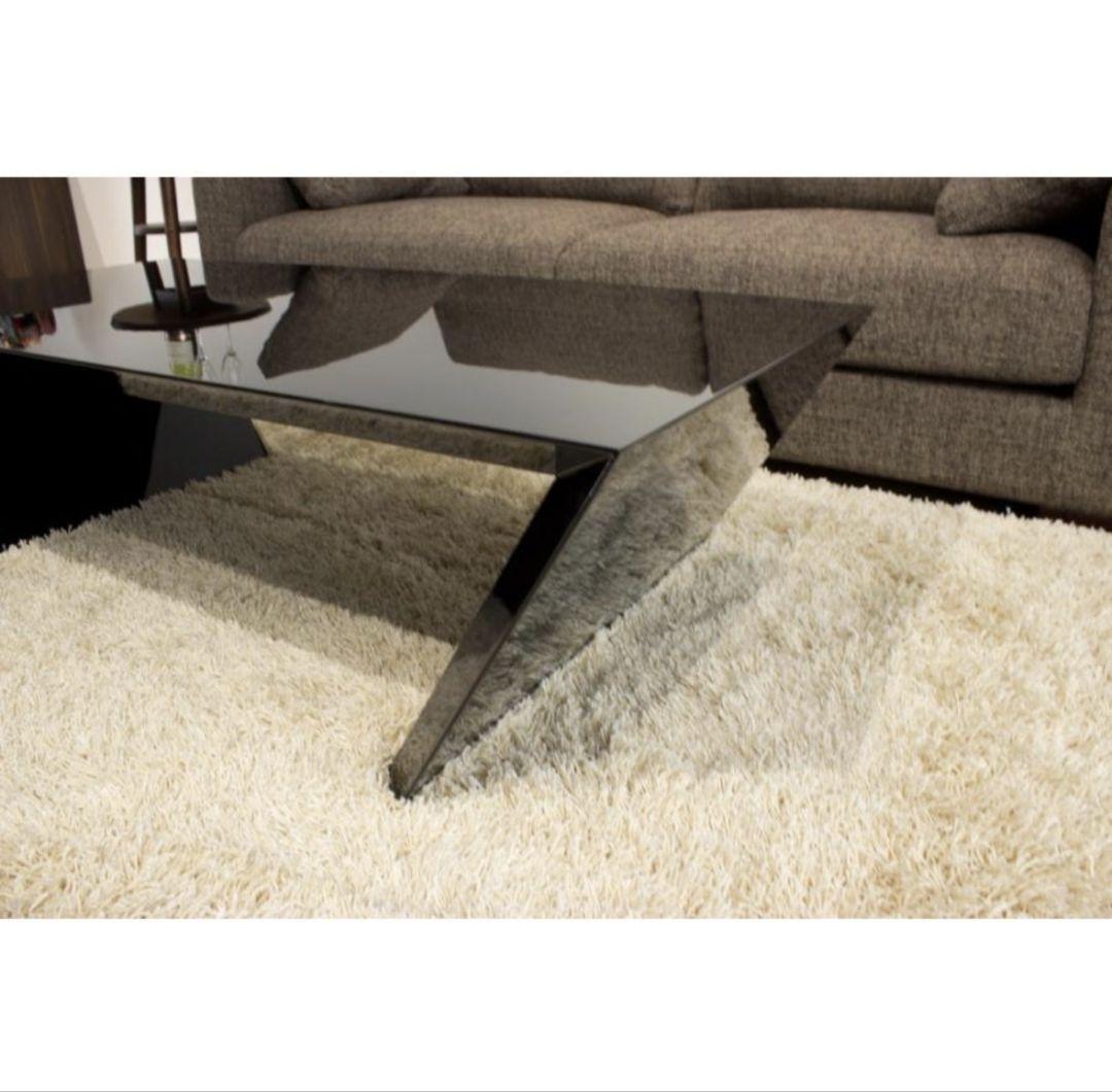 ローテーブル グロス加工 お洒落（傷あり）