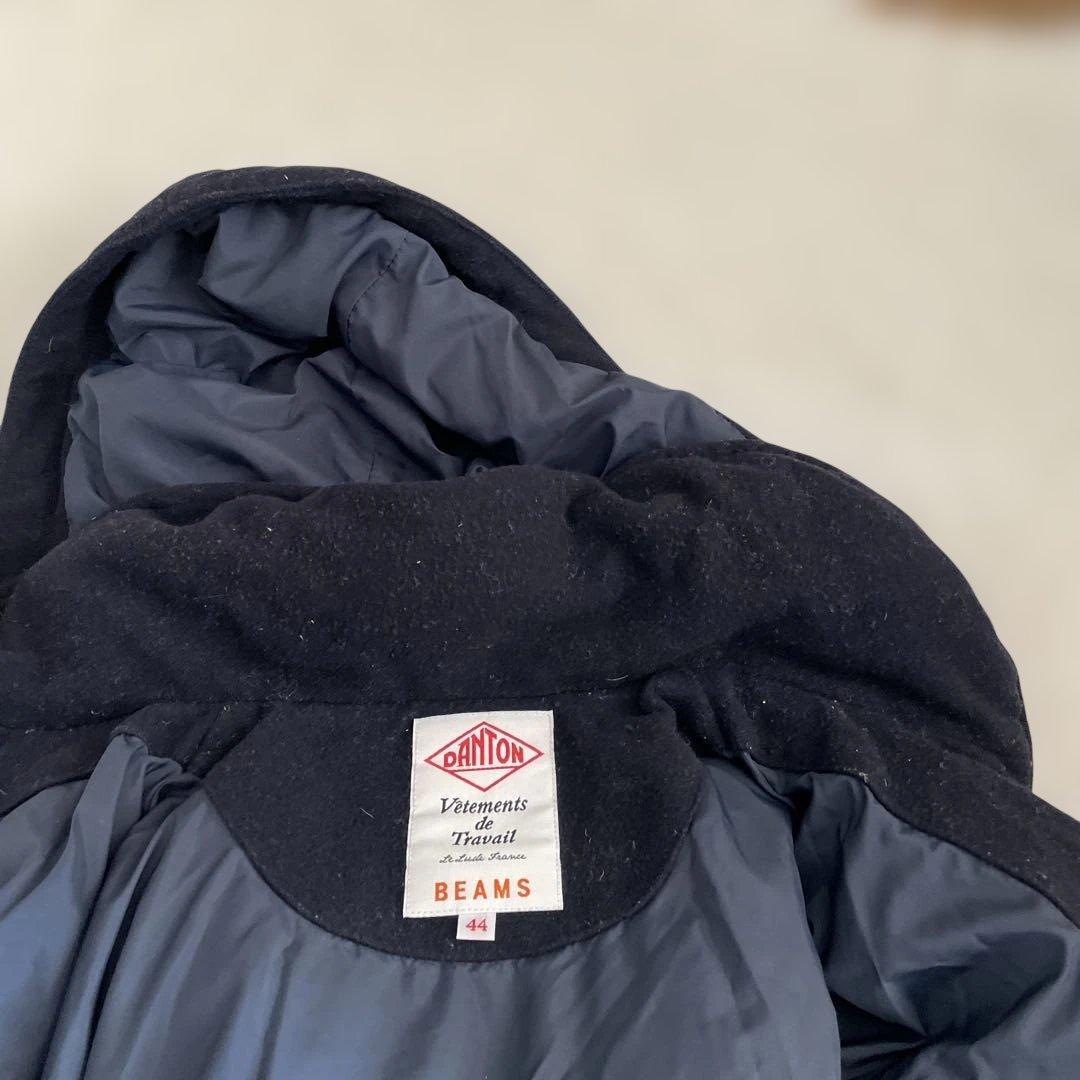 DANTON ×BEAMS コラボ ￼デザイン ダウンジャケット